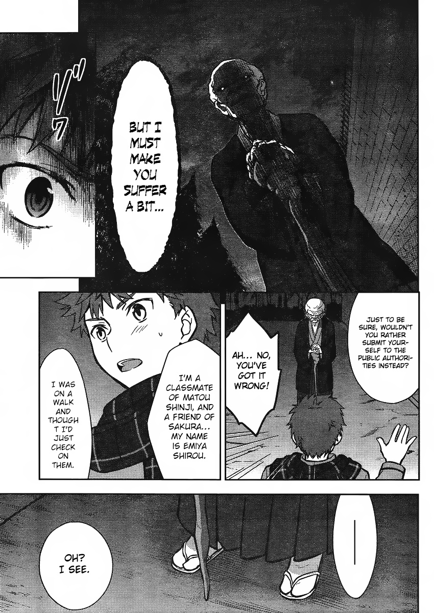 Fate/Stay Night - Heaven's Feel - Vol.0 Chapter 2: Day 2 / Omens