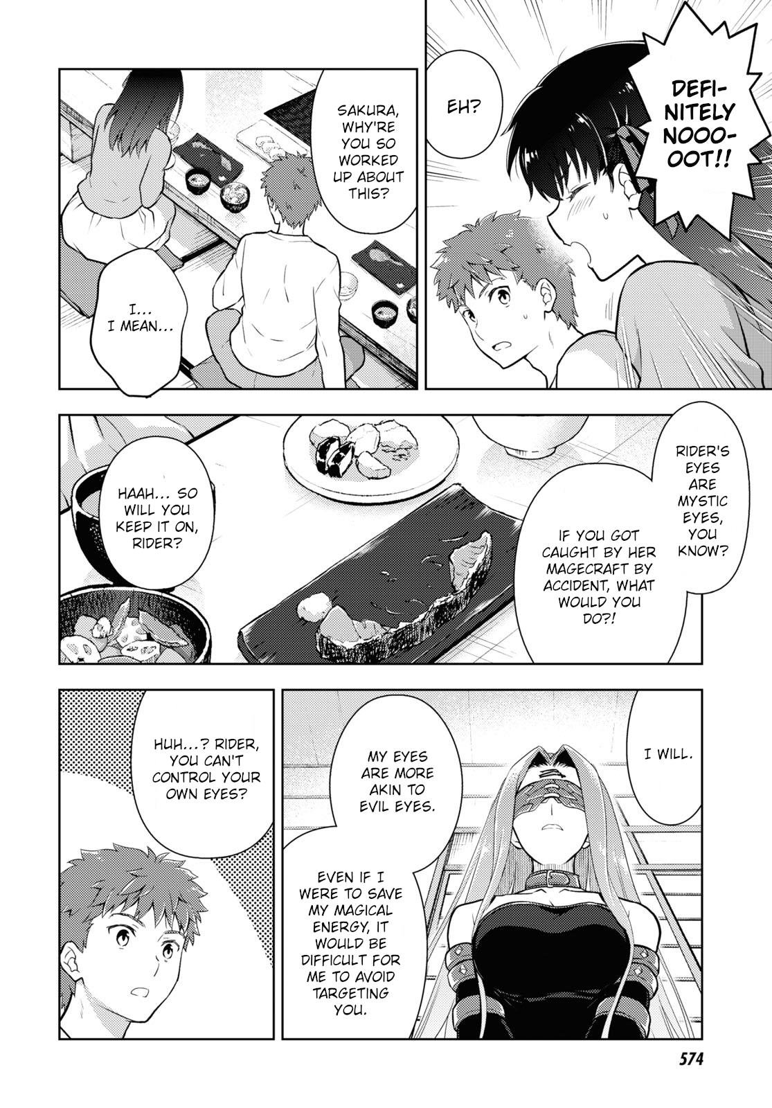 Fate/Stay Night - Heaven's Feel - Chapter 87: Day 10 / Plan For The Future (2)