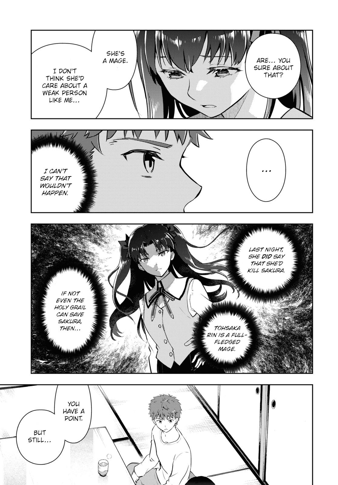 Fate/Stay Night - Heaven's Feel - Chapter 87: Day 10 / Plan For The Future (2)