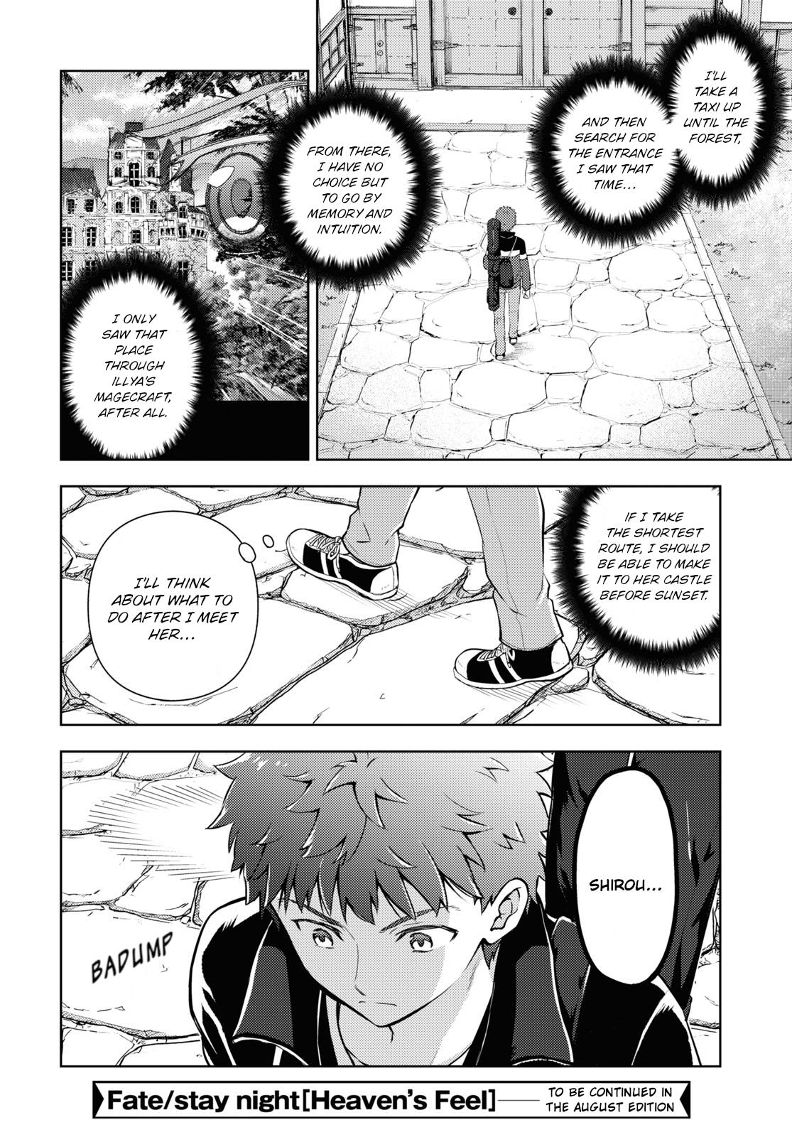 Fate/Stay Night - Heaven's Feel - Chapter 87: Day 10 / Plan For The Future (2)