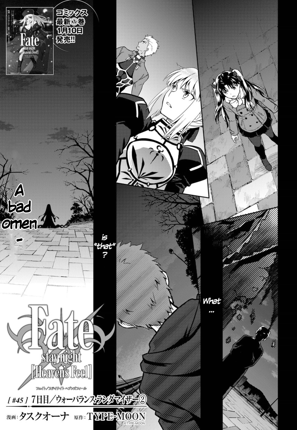 Fate/Stay Night - Heaven's Feel - Vol.7 Chapter 45: Day 7 / War Balance Randomizer (2)