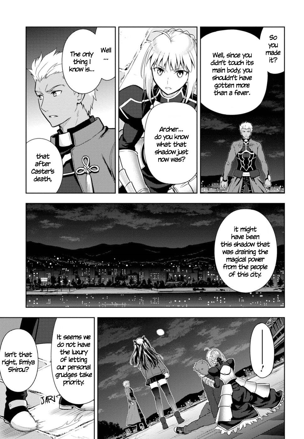 Fate/Stay Night - Heaven's Feel - Vol.7 Chapter 45: Day 7 / War Balance Randomizer (2)