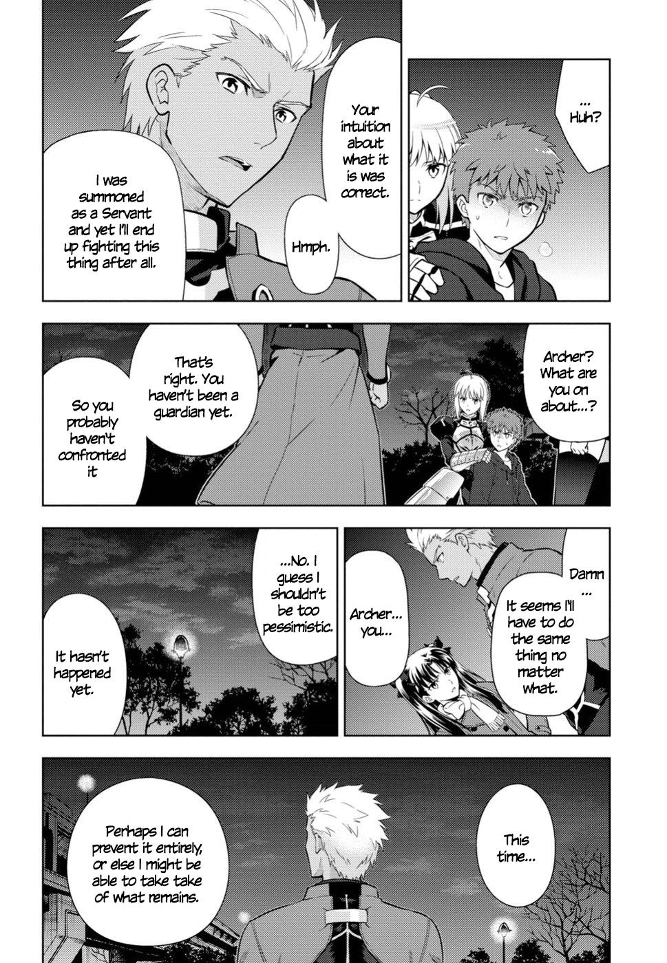 Fate/Stay Night - Heaven's Feel - Vol.7 Chapter 45: Day 7 / War Balance Randomizer (2)