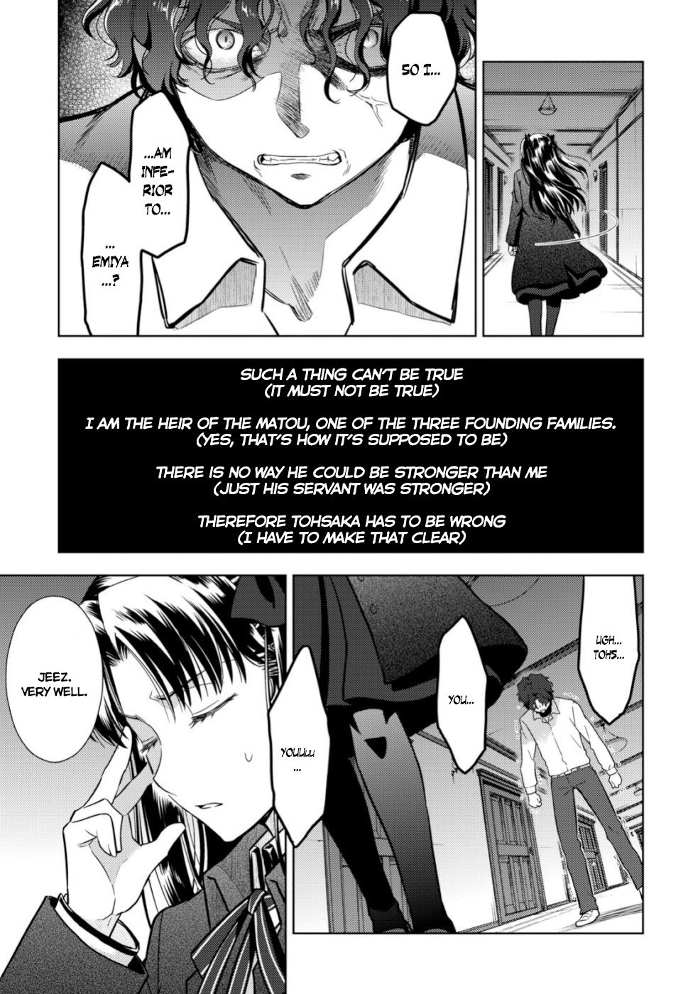 Fate/Stay Night - Heaven's Feel - Vol.8 Chapter 52: Day 8 / Truth (3)