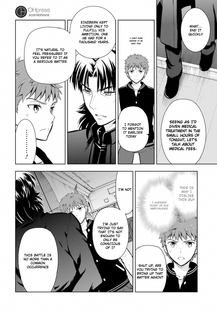 Fate/Stay Night - Heaven's Feel - Vol.4 Chapter 20: Day 4 / The Answer Is Only In The Ending