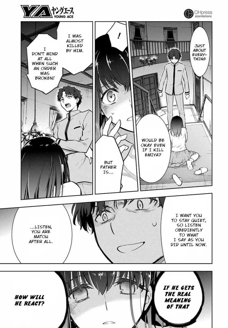 Fate/Stay Night - Heaven's Feel - Vol.4 Chapter 20: Day 4 / The Answer Is Only In The Ending