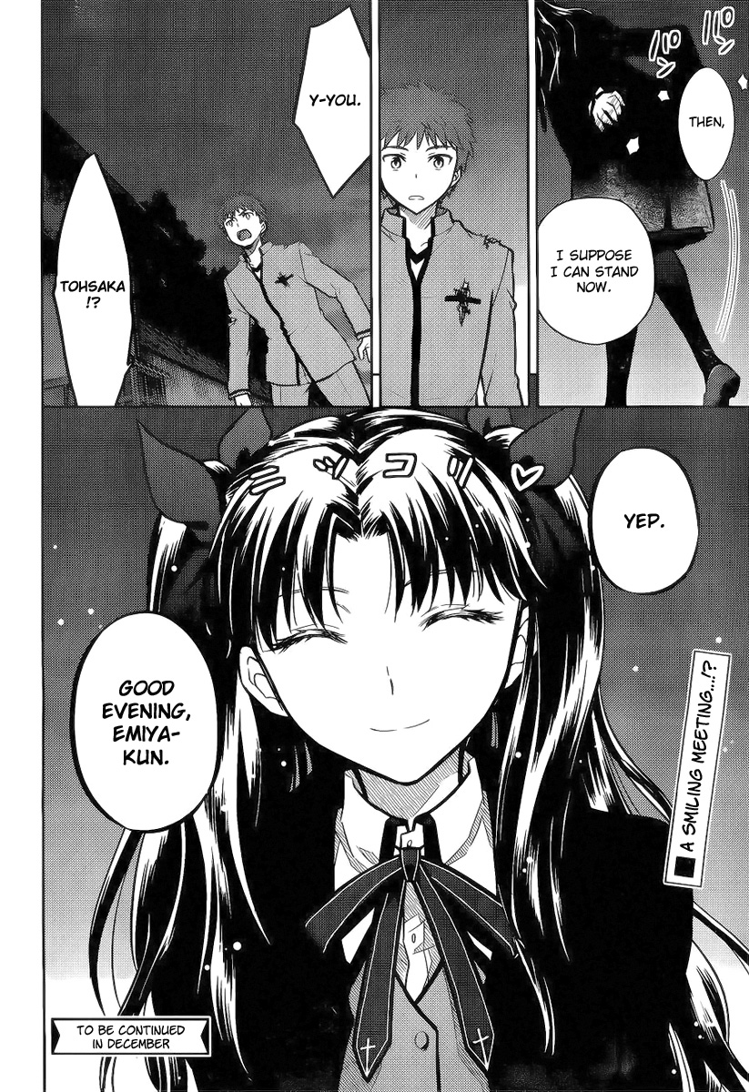 Fate/Stay Night - Heaven's Feel - Vol.0 Chapter 6: Day 3 / Promised Sign (1)