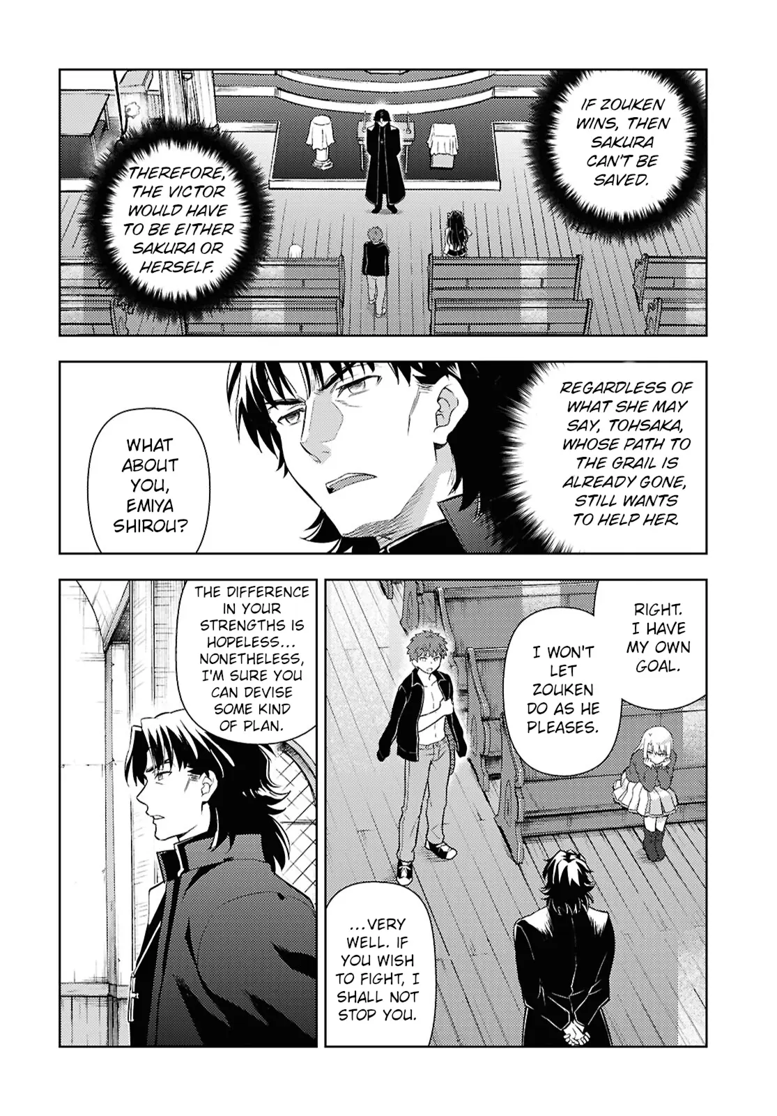 Fate/Stay Night - Heaven's Feel - Chapter 100: Day 10 / Artificial Phantasm (3)