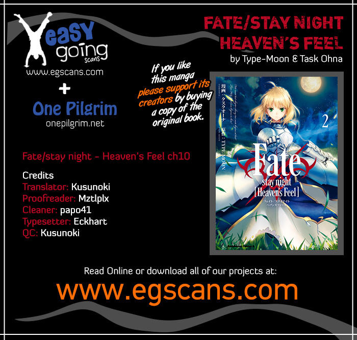 Fate/Stay Night - Heaven's Feel - Vol.0 Chapter 10: Day 3 / The Mightiest Enemy (1)