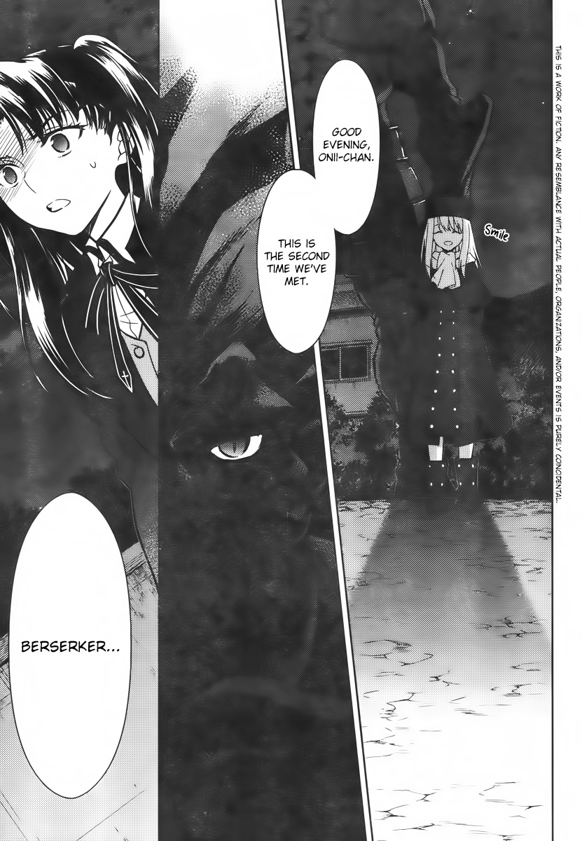 Fate/Stay Night - Heaven's Feel - Vol.0 Chapter 10: Day 3 / The Mightiest Enemy (1)