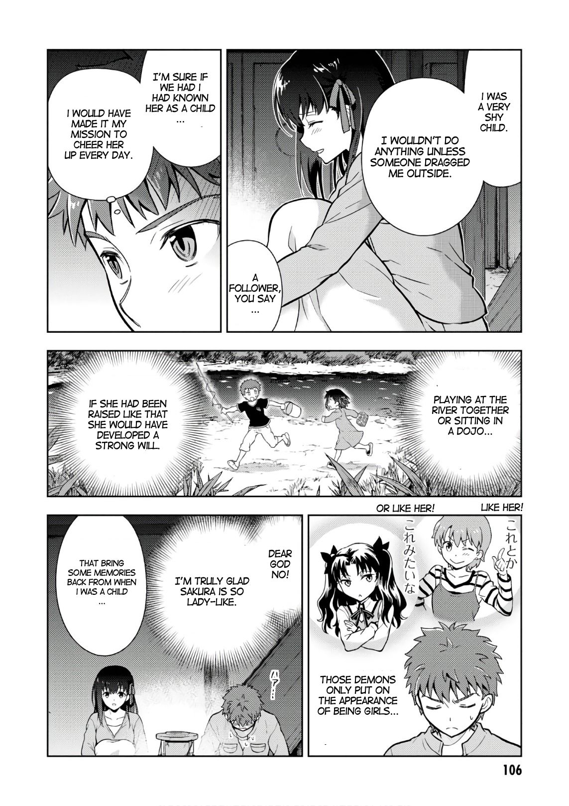 Fate/Stay Night - Heaven's Feel - Vol.6 Chapter 37