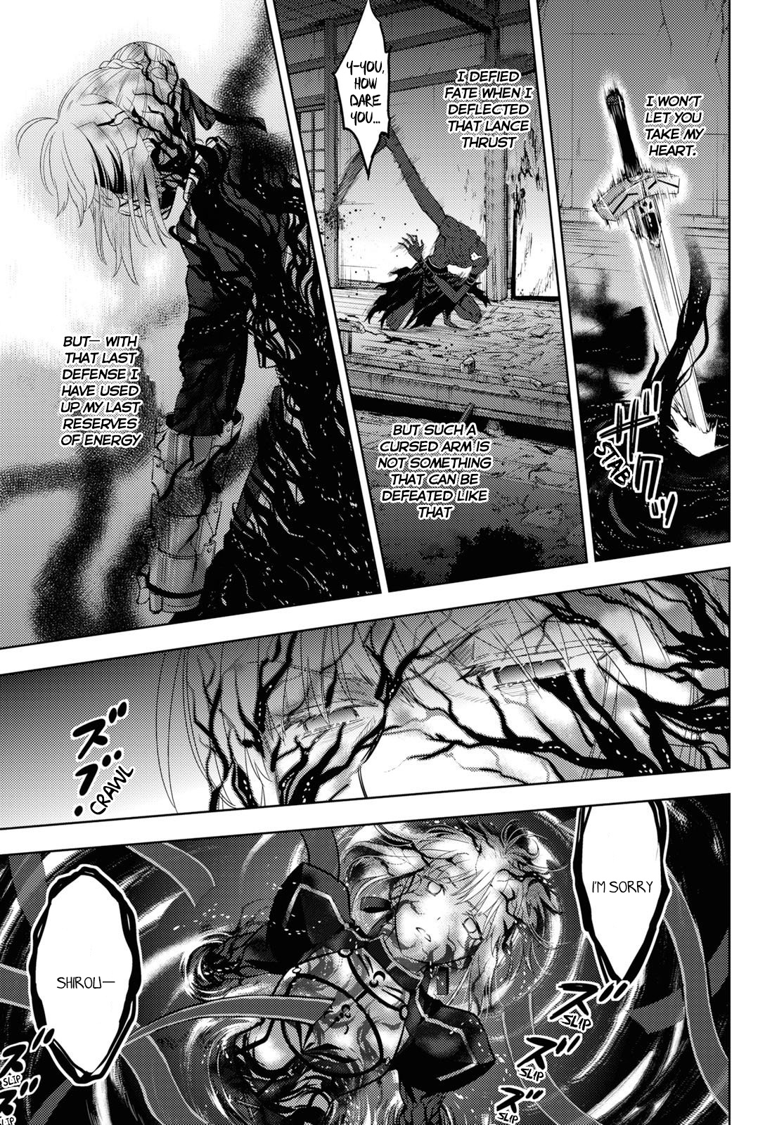 Fate/Stay Night - Heaven's Feel - Vol.8 Chapter 55: Day 8 / The Last Swordsman (3)