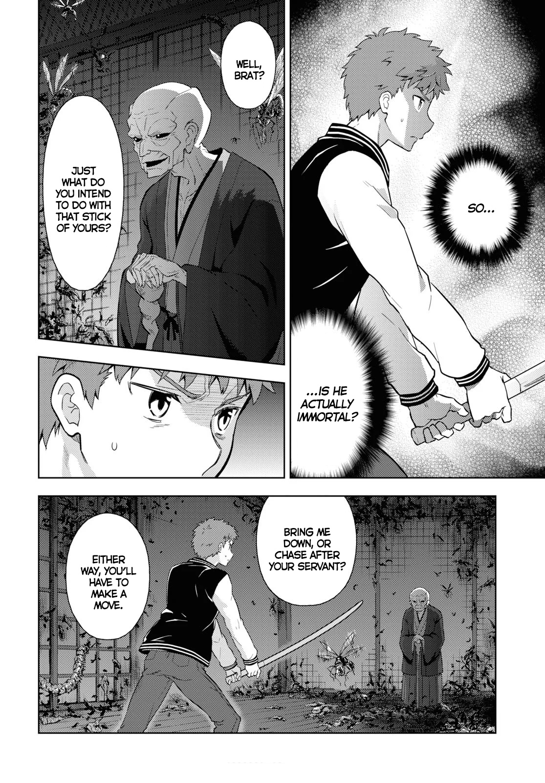 Fate/Stay Night - Heaven's Feel - Vol.8 Chapter 55: Day 8 / The Last Swordsman (3)