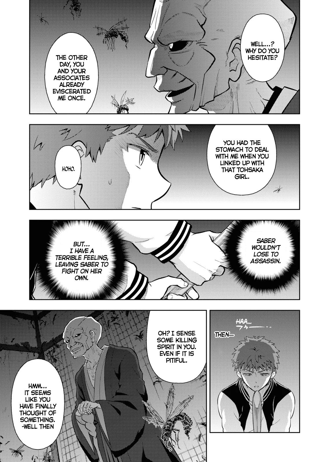 Fate/Stay Night - Heaven's Feel - Vol.8 Chapter 55: Day 8 / The Last Swordsman (3)