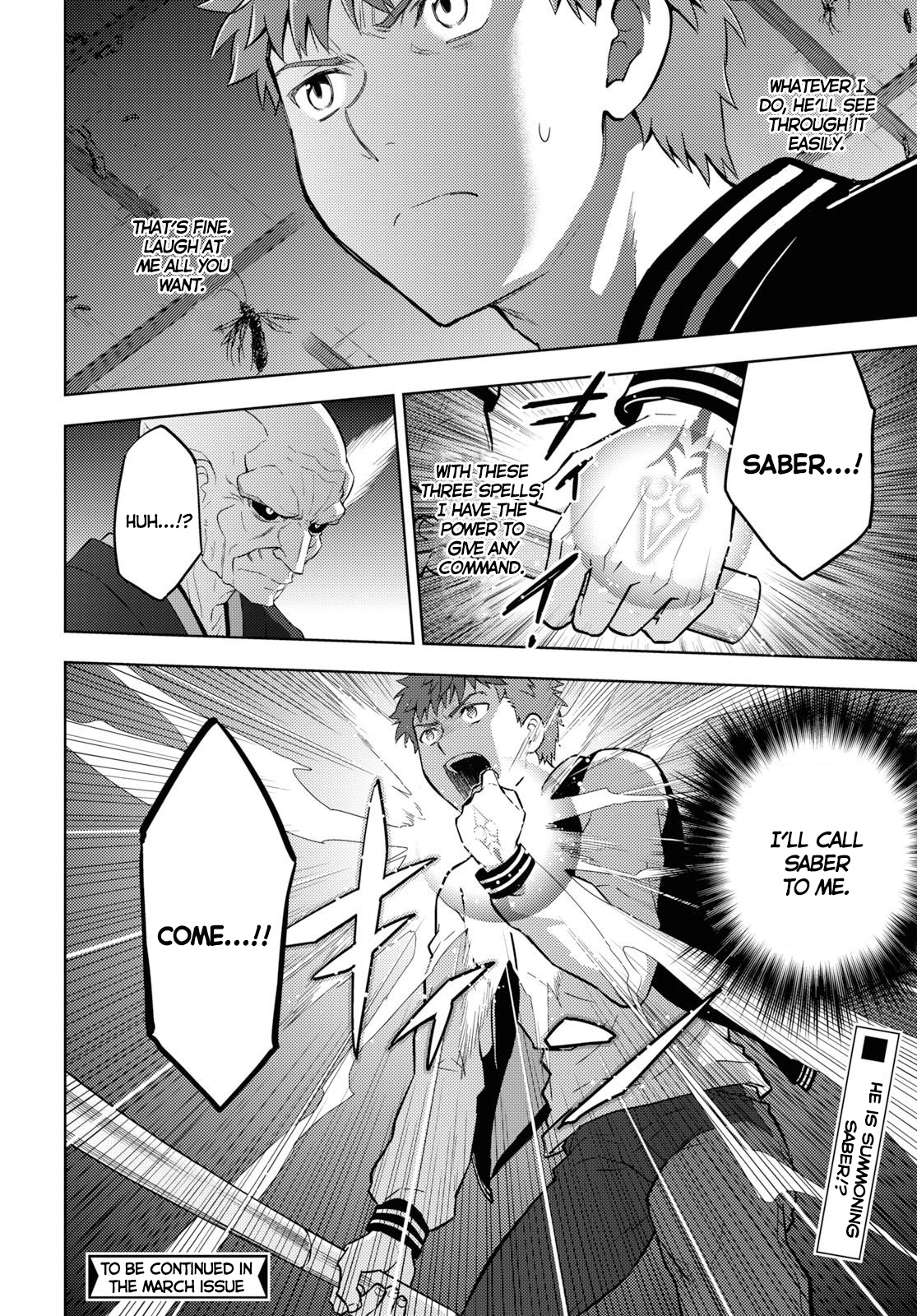 Fate/Stay Night - Heaven's Feel - Vol.8 Chapter 55: Day 8 / The Last Swordsman (3)