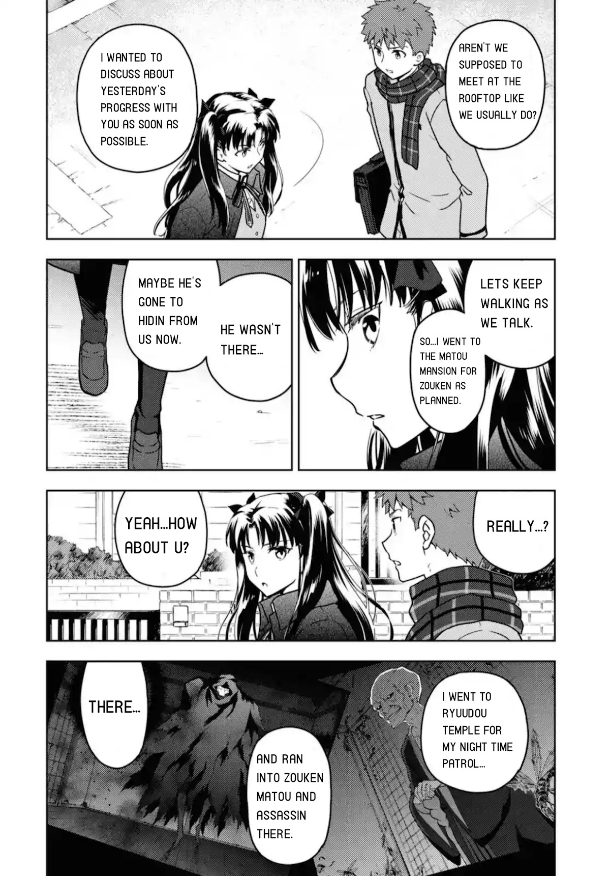 Fate/Stay Night - Heaven's Feel - Chapter 60: Rin's Questions And Answers