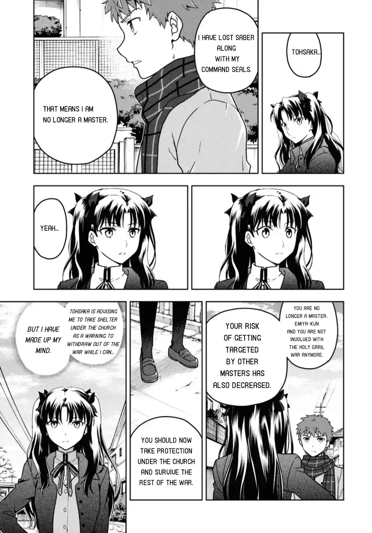 Fate/Stay Night - Heaven's Feel - Chapter 60: Rin's Questions And Answers