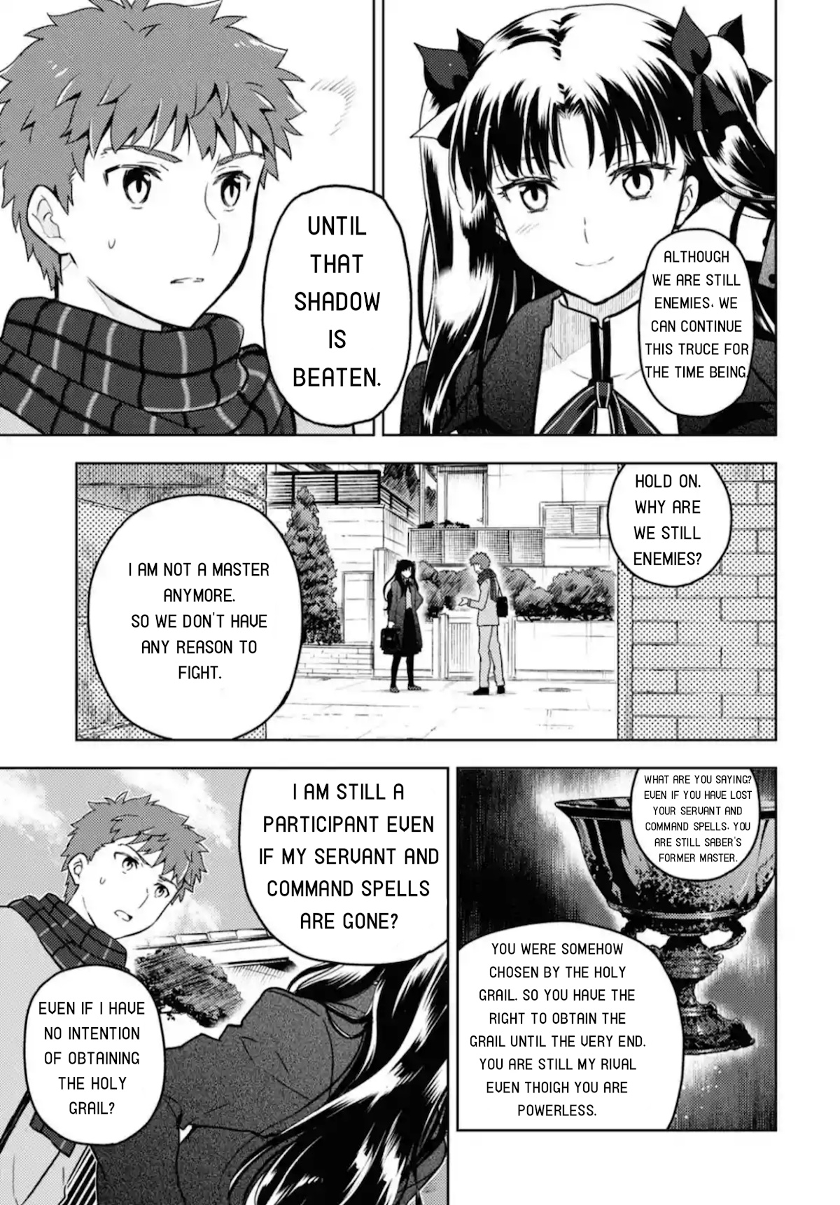 Fate/Stay Night - Heaven's Feel - Chapter 60: Rin's Questions And Answers