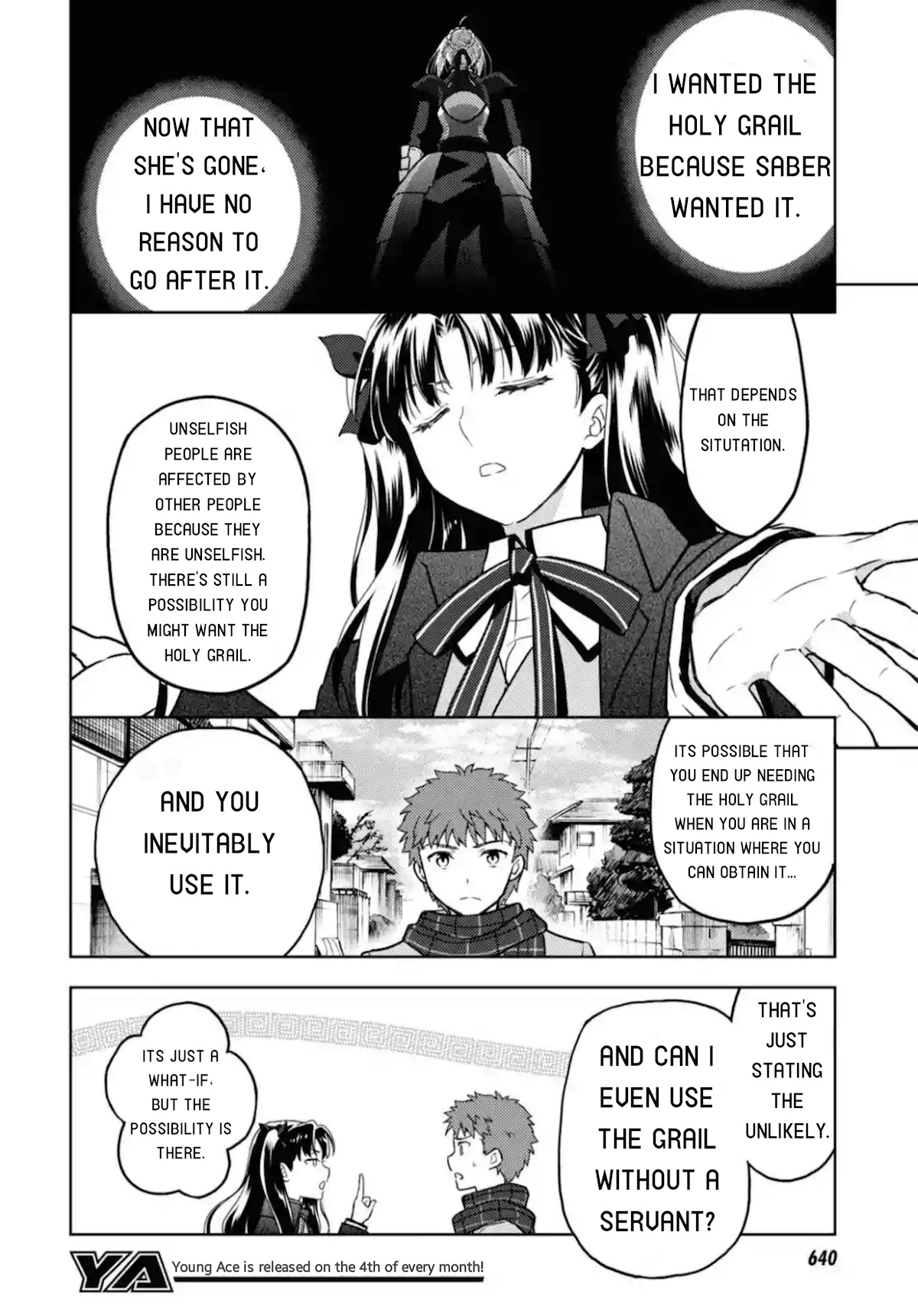 Fate/Stay Night - Heaven's Feel - Chapter 60: Rin's Questions And Answers