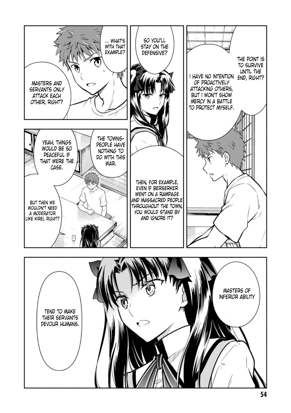 Fate/Stay Night - Heaven's Feel - Vol.0 Chapter 12: Day 4 / The Holy Grail War And Its Origins (1)