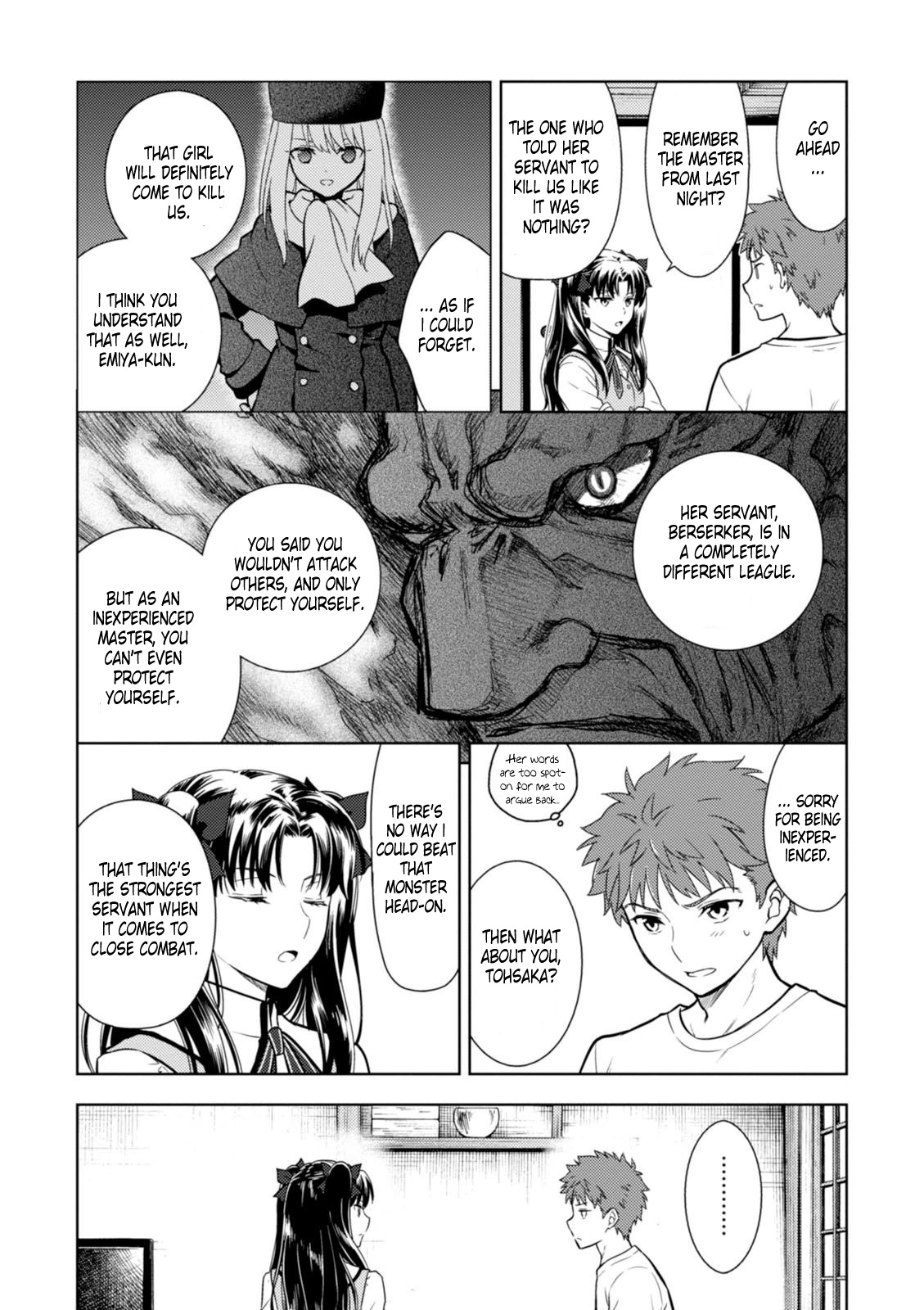 Fate/Stay Night - Heaven's Feel - Vol.0 Chapter 12: Day 4 / The Holy Grail War And Its Origins (1)