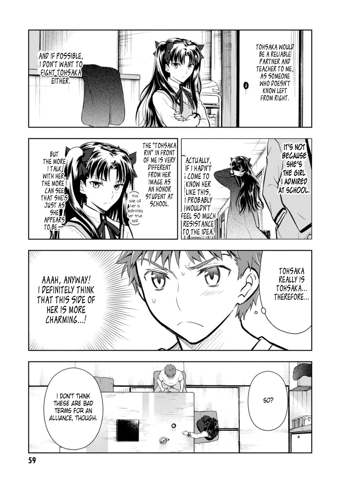 Fate/Stay Night - Heaven's Feel - Vol.0 Chapter 12: Day 4 / The Holy Grail War And Its Origins (1)