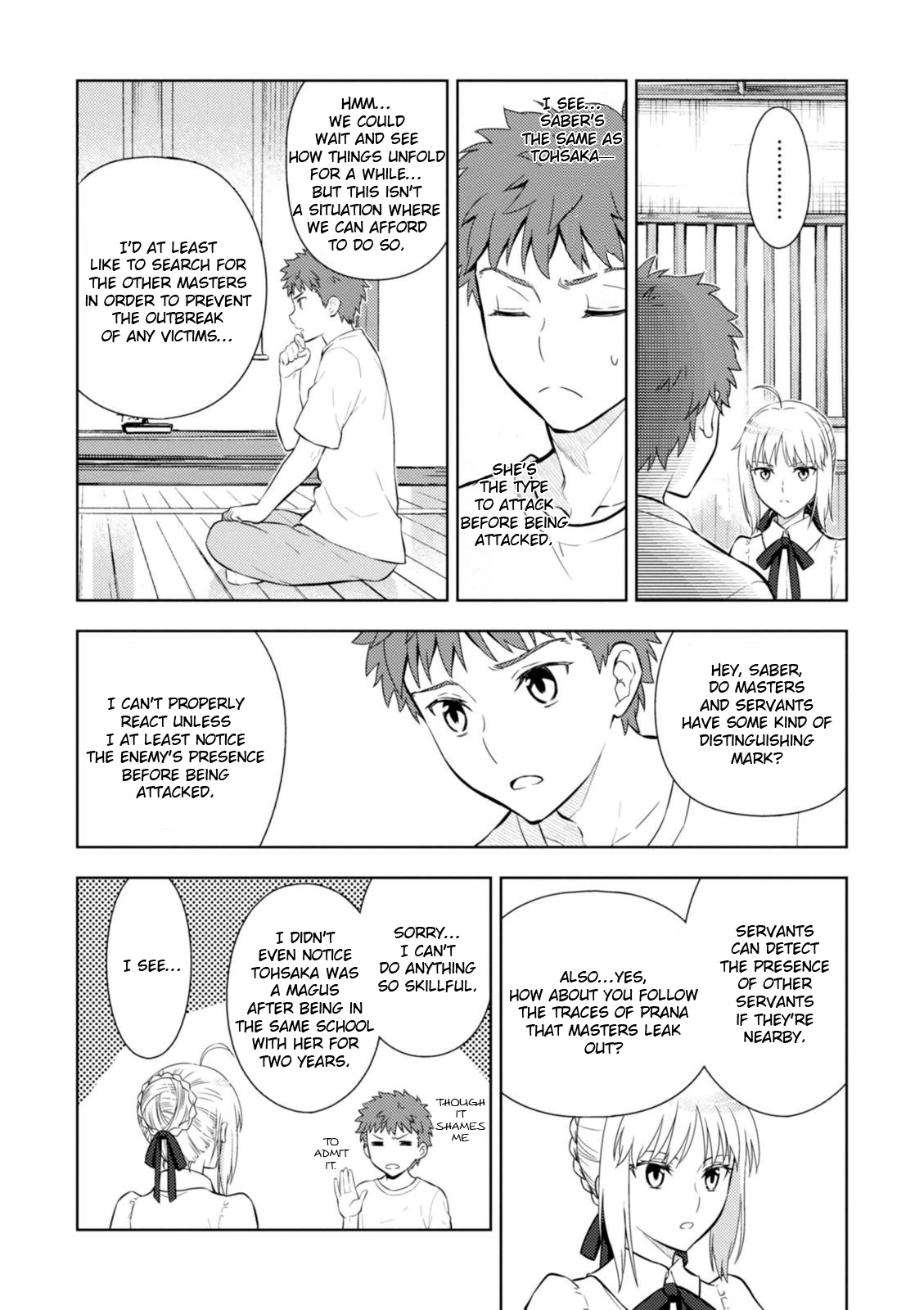 Fate/Stay Night - Heaven's Feel - Vol.0 Chapter 13: Day 4 / The Holy Grail War And Its Origins (2)