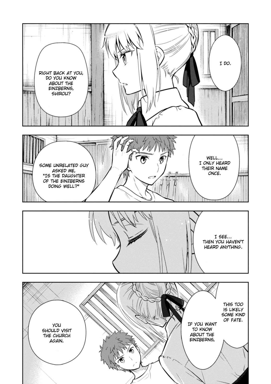 Fate/Stay Night - Heaven's Feel - Vol.0 Chapter 13: Day 4 / The Holy Grail War And Its Origins (2)