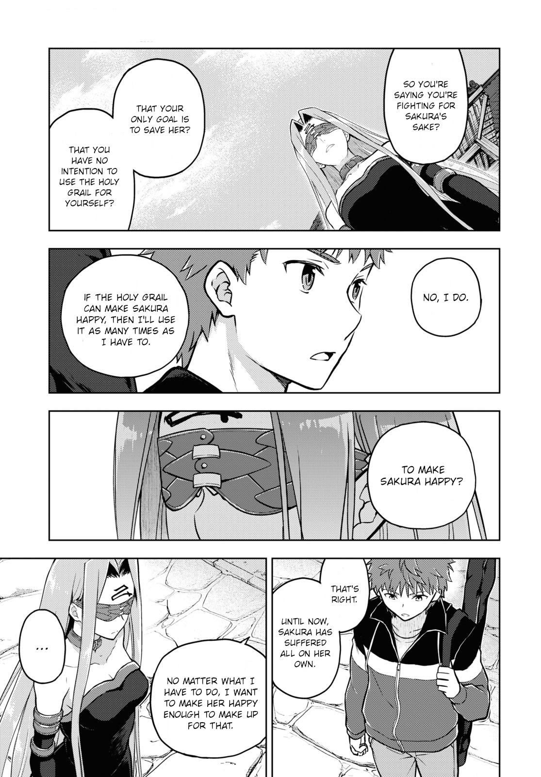 Fate/Stay Night - Heaven's Feel - Chapter 88: Day 10 / Plan For The Future (3)