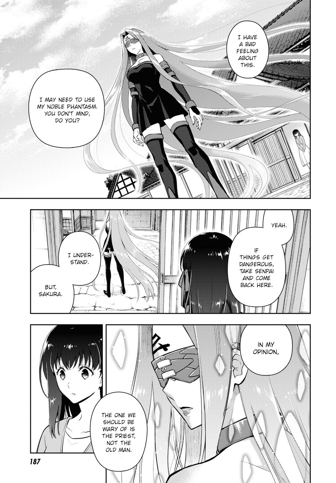 Fate/Stay Night - Heaven's Feel - Chapter 88: Day 10 / Plan For The Future (3)