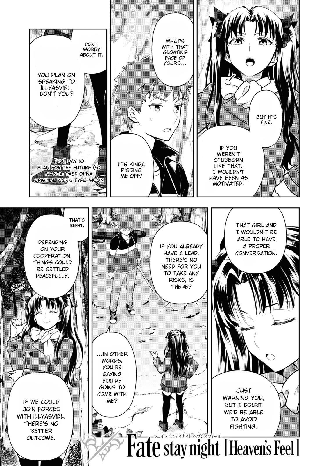 Fate/Stay Night - Heaven's Feel - Chapter 90: Day 10 / Plan For The Future (5)