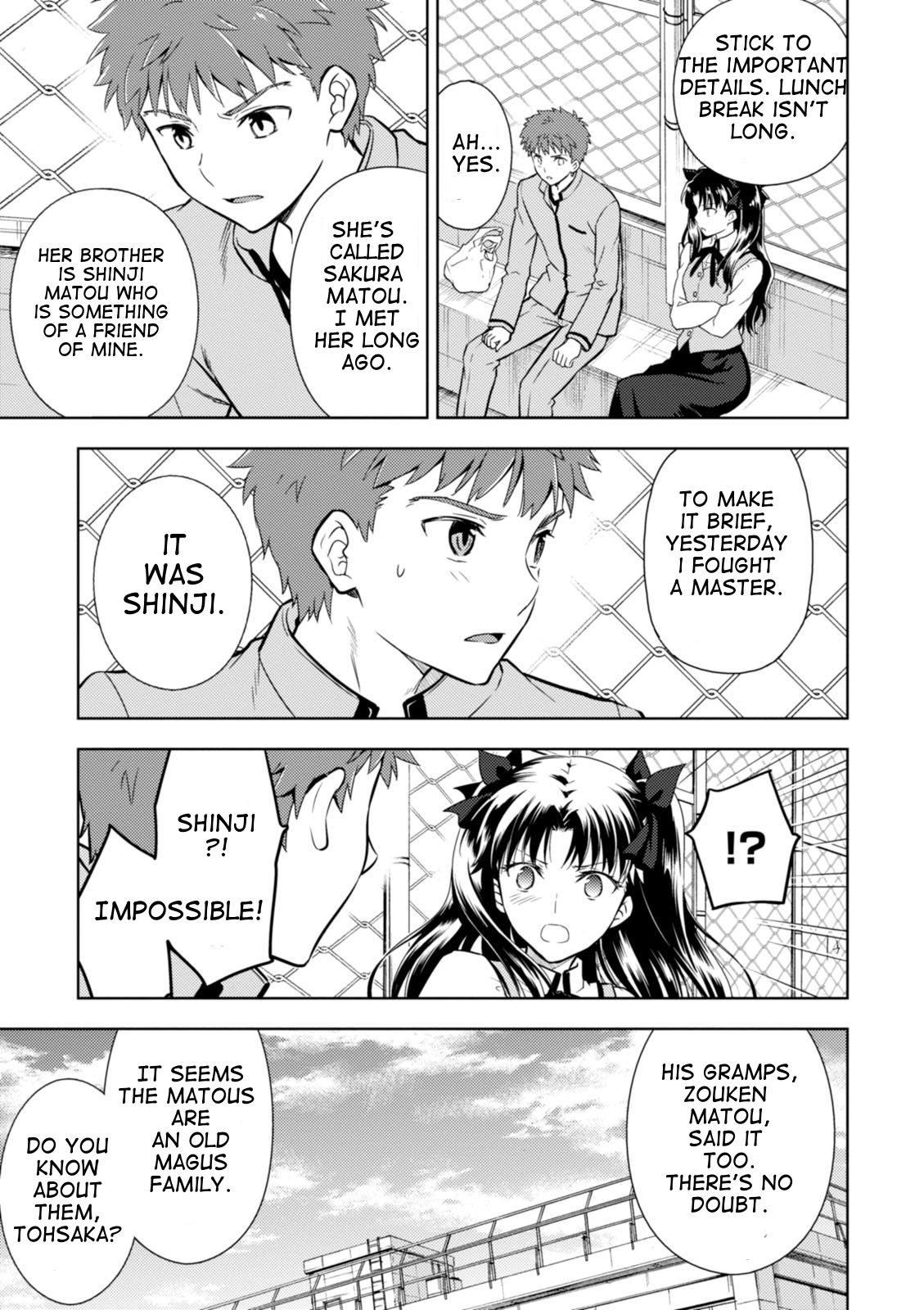 Fate/Stay Night - Heaven's Feel - Vol.4 Chapter 23