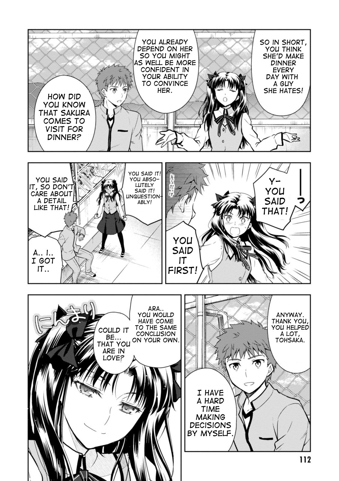 Fate/Stay Night - Heaven's Feel - Vol.4 Chapter 23