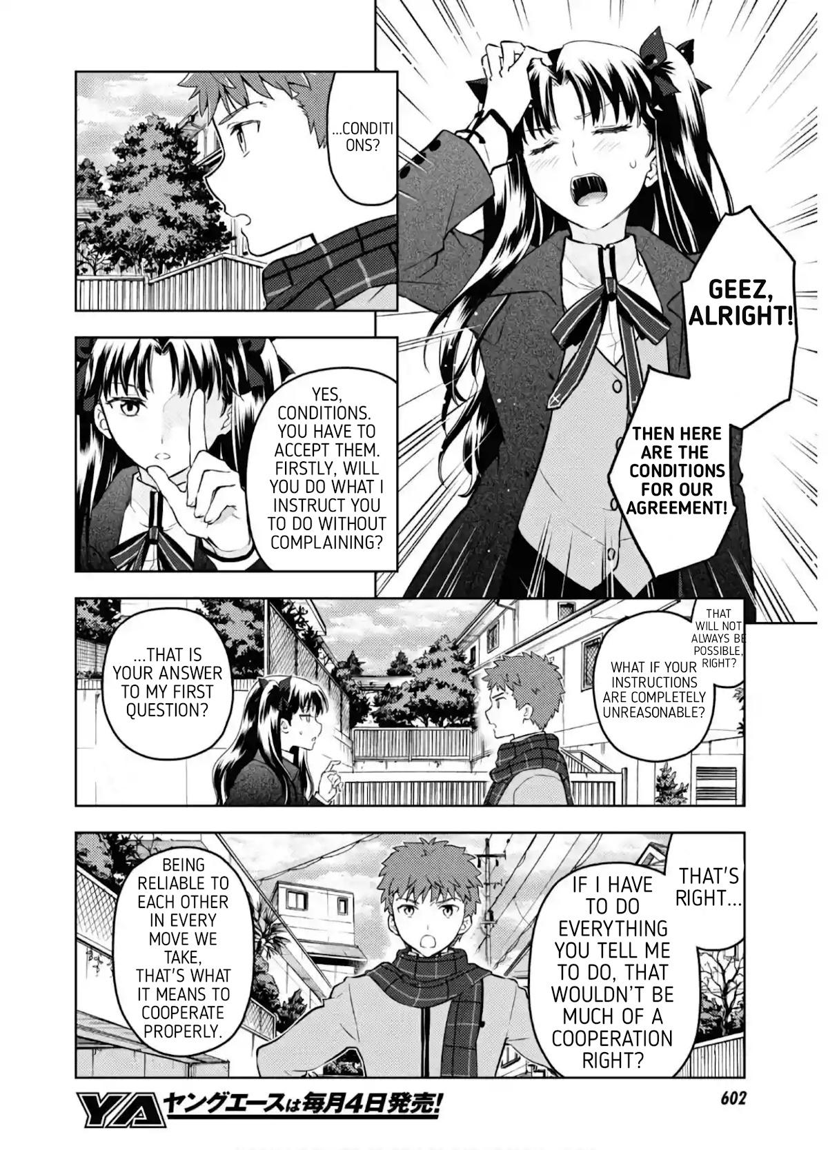 Fate/Stay Night - Heaven's Feel - Chapter 61: Day 9 / Rin's Questions And Answers (2)