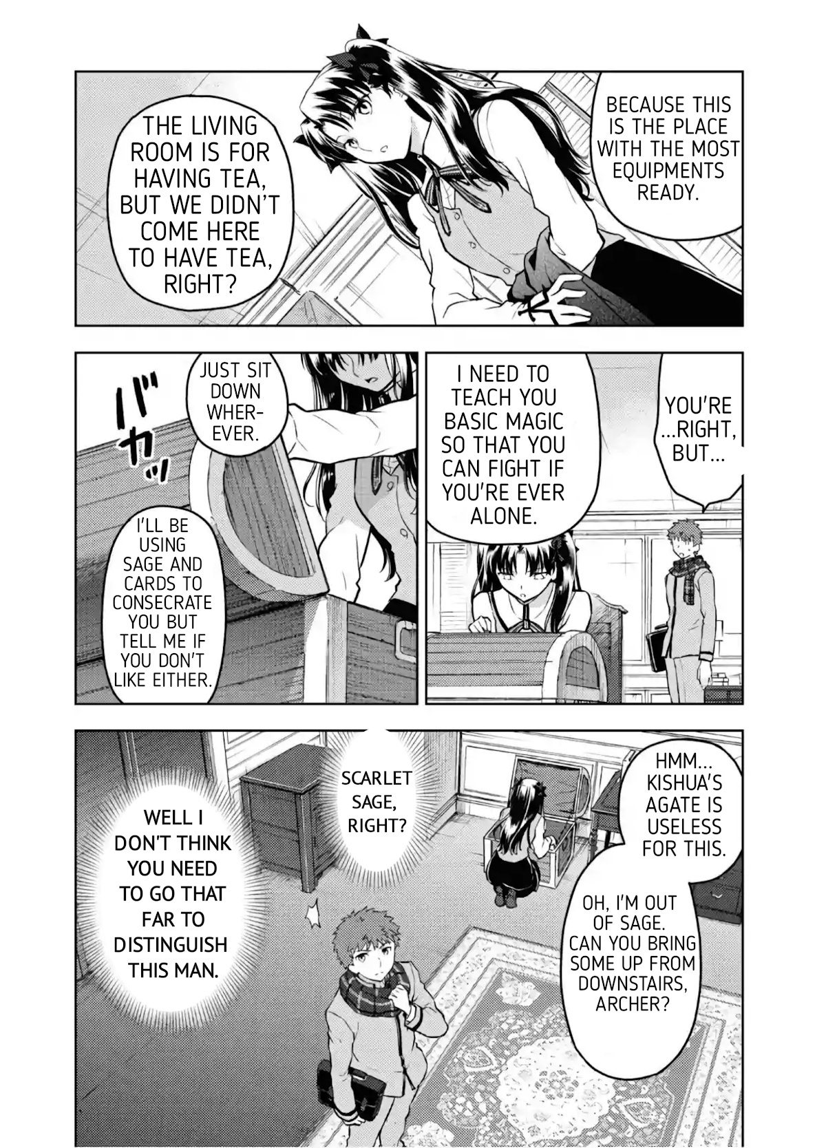 Fate/Stay Night - Heaven's Feel - Chapter 61: Day 9 / Rin's Questions And Answers (2)