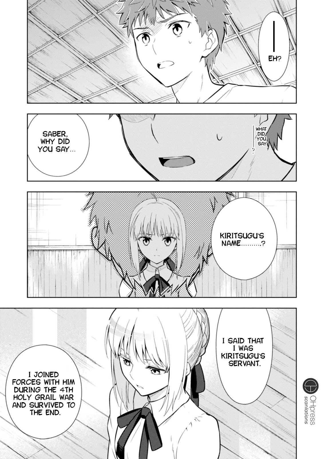 Fate/Stay Night - Heaven's Feel - Vol.3 Chapter 14: Day 4 / The Holy Grail War, And It S Beginning (3)