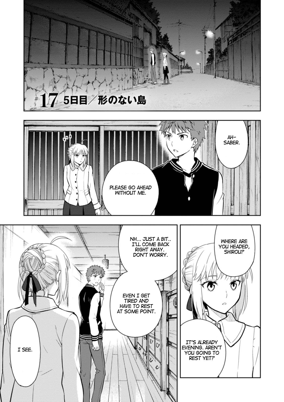 Fate/Stay Night - Heaven's Feel - Vol.5 Chapter 30