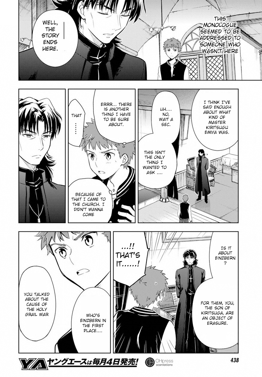 Fate/Stay Night - Heaven's Feel - Vol.3 Chapter 15: Day 4 / The Holy Grail War, And It S Beginning (4)