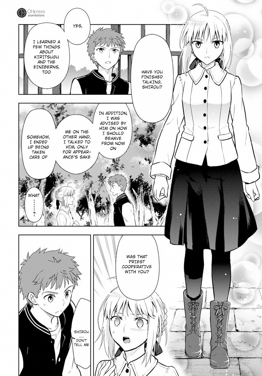 Fate/Stay Night - Heaven's Feel - Vol.3 Chapter 15: Day 4 / The Holy Grail War, And It S Beginning (4)