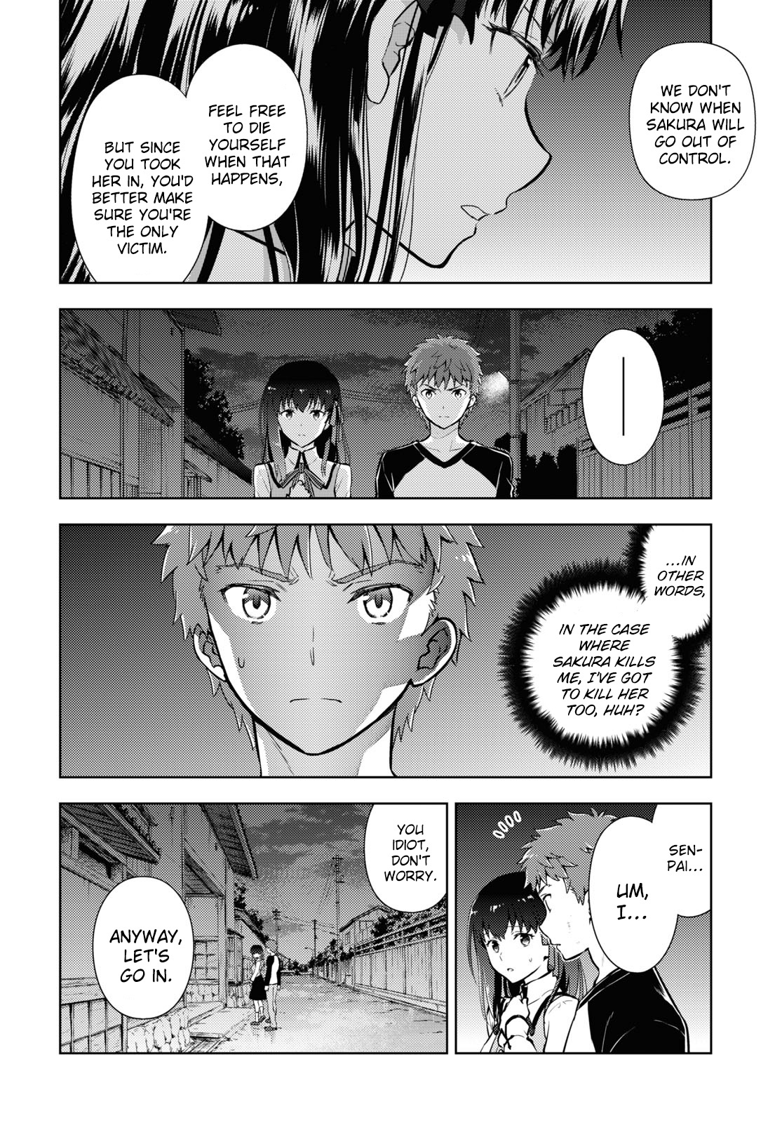 Fate/Stay Night - Heaven's Feel - Chapter 83: Day 9 / Rain (5)