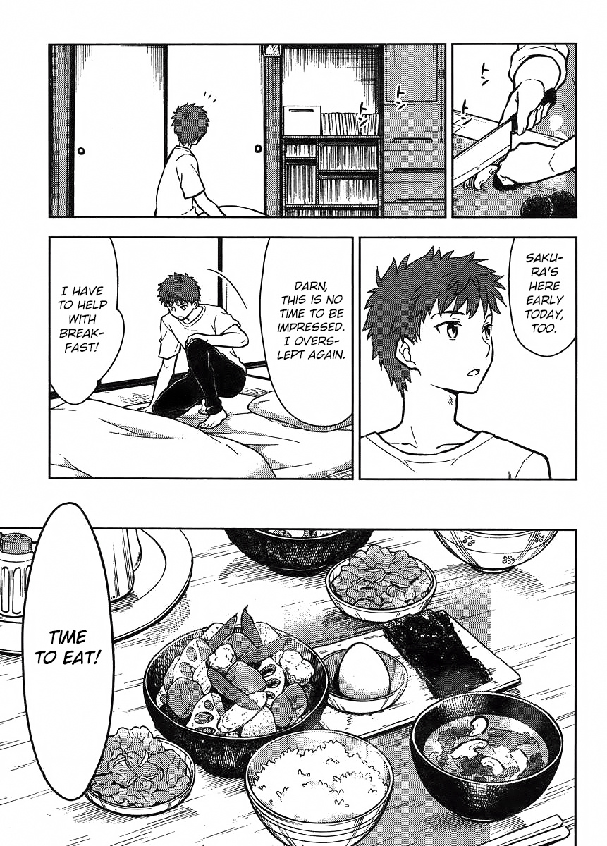 Fate/Stay Night - Heaven's Feel - Vol.0 Chapter 3: Day 3 / Night Of Fate (1)