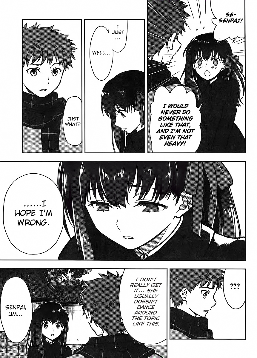 Fate/Stay Night - Heaven's Feel - Vol.0 Chapter 3: Day 3 / Night Of Fate (1)