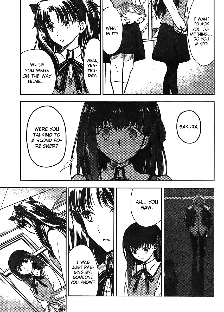 Fate/Stay Night - Heaven's Feel - Vol.0 Chapter 3: Day 3 / Night Of Fate (1)