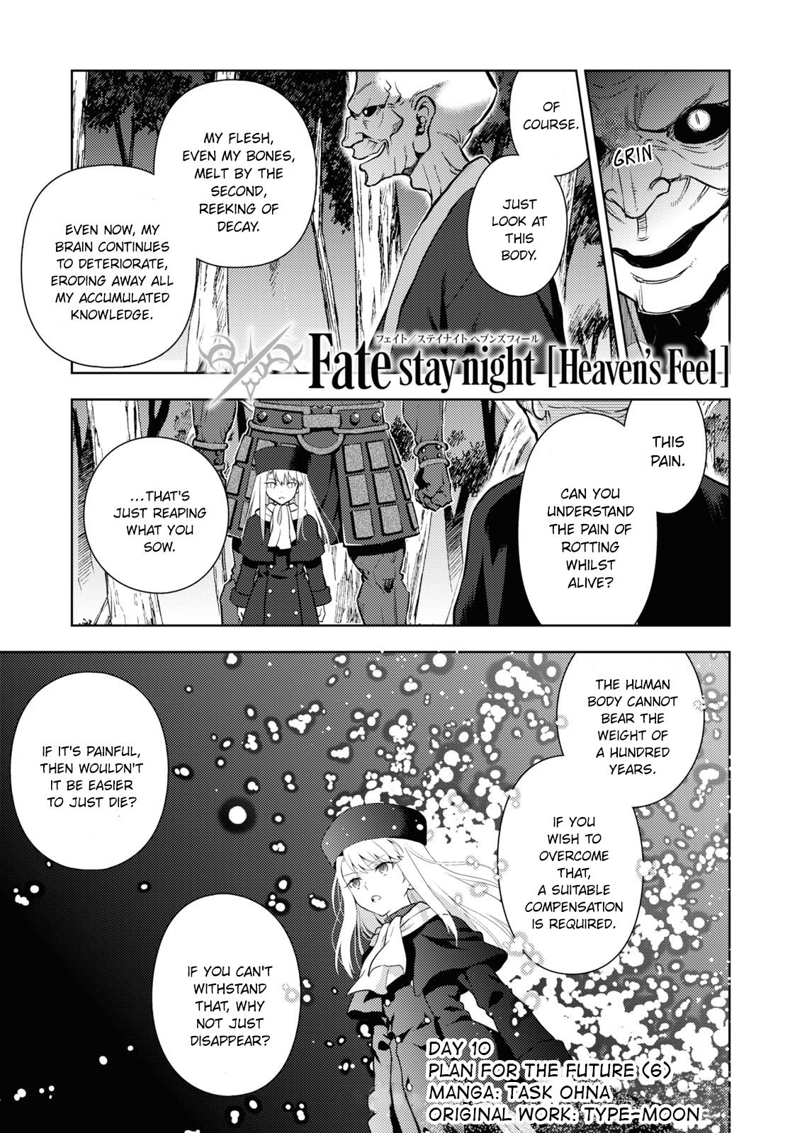 Fate/Stay Night - Heaven's Feel - Chapter 91: Day 10 / Plan For The Future (6)