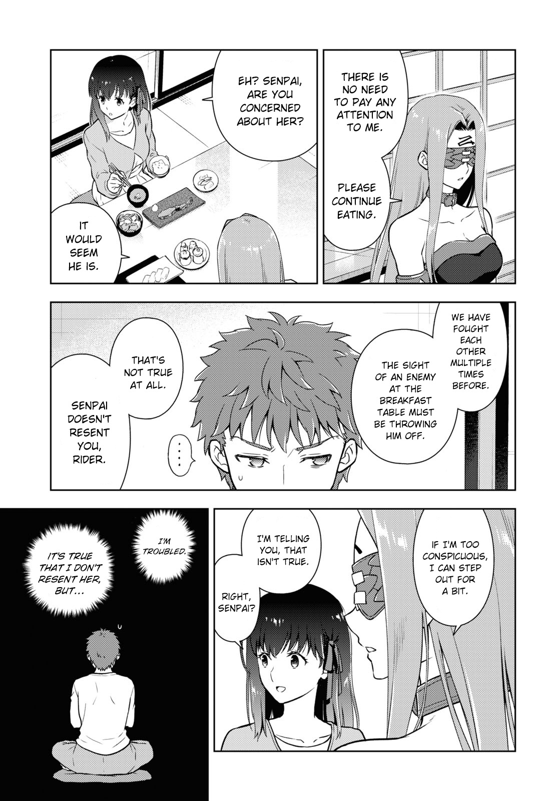 Fate/Stay Night - Heaven's Feel - Chapter 86: Day 10 / Plan For The Future (1)