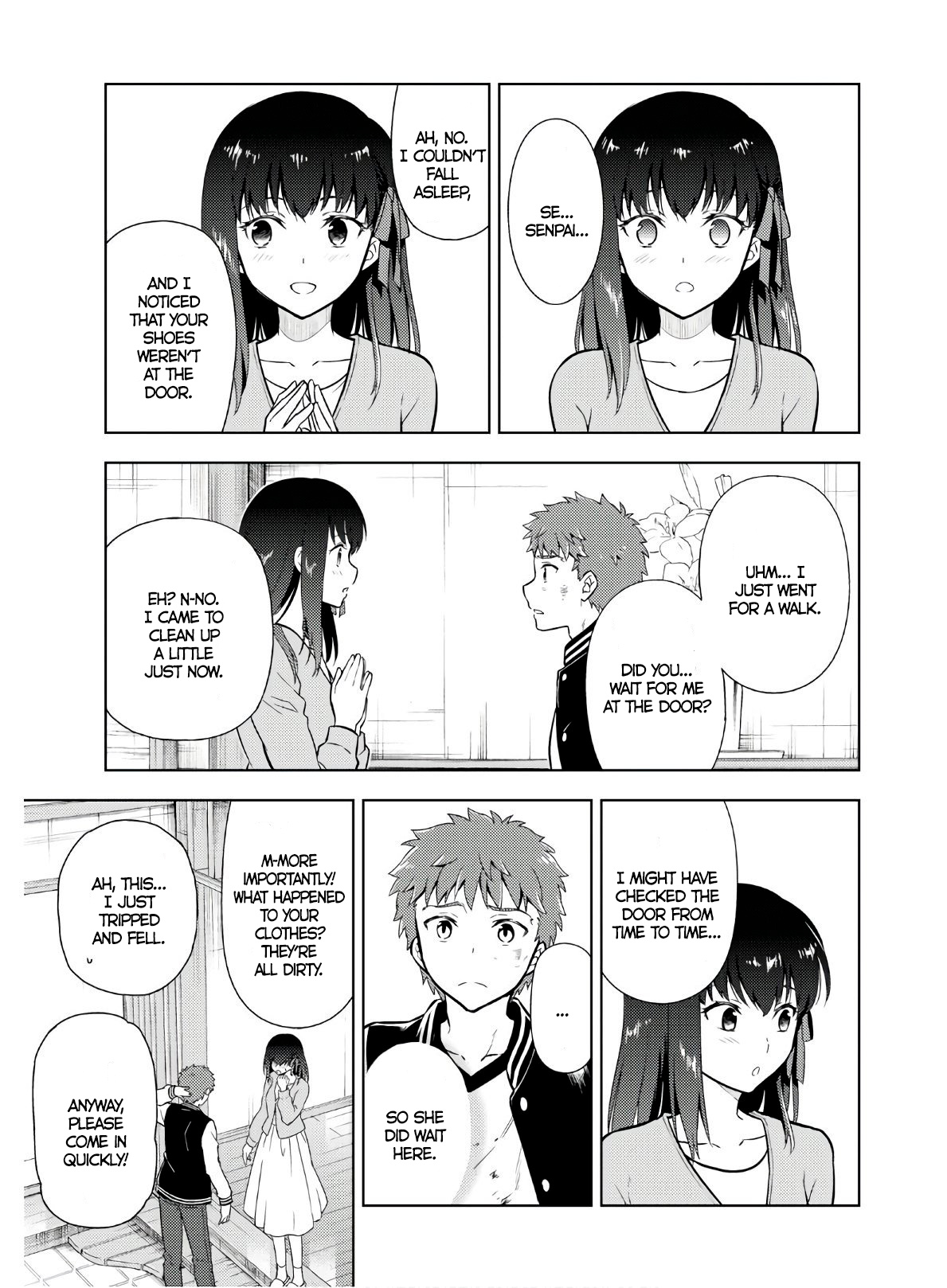 Fate/Stay Night - Heaven's Feel - Chapter 57: Day 8 / An Oath And A Farewell (1)