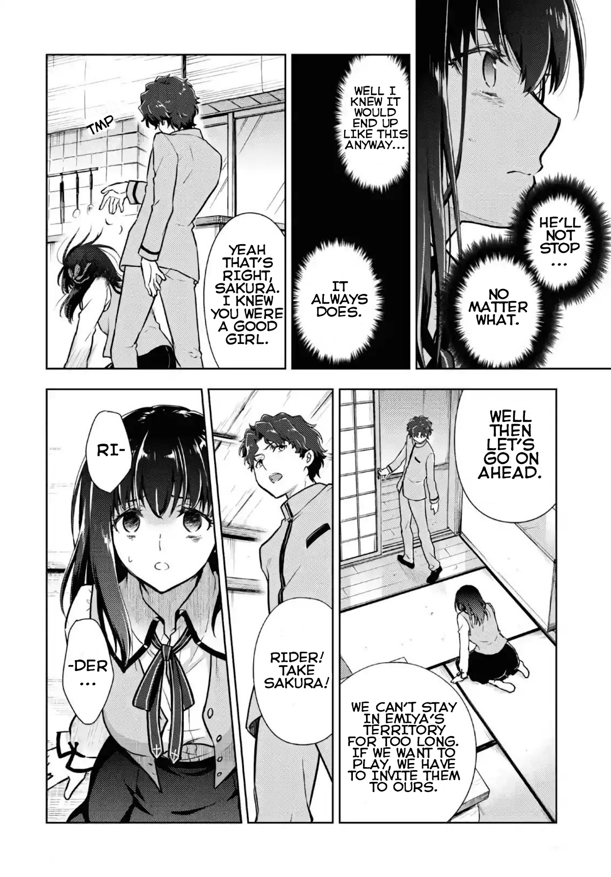 Fate/Stay Night - Heaven's Feel - Chapter 64: Day 9 / Rin's Questions And Answers (5)