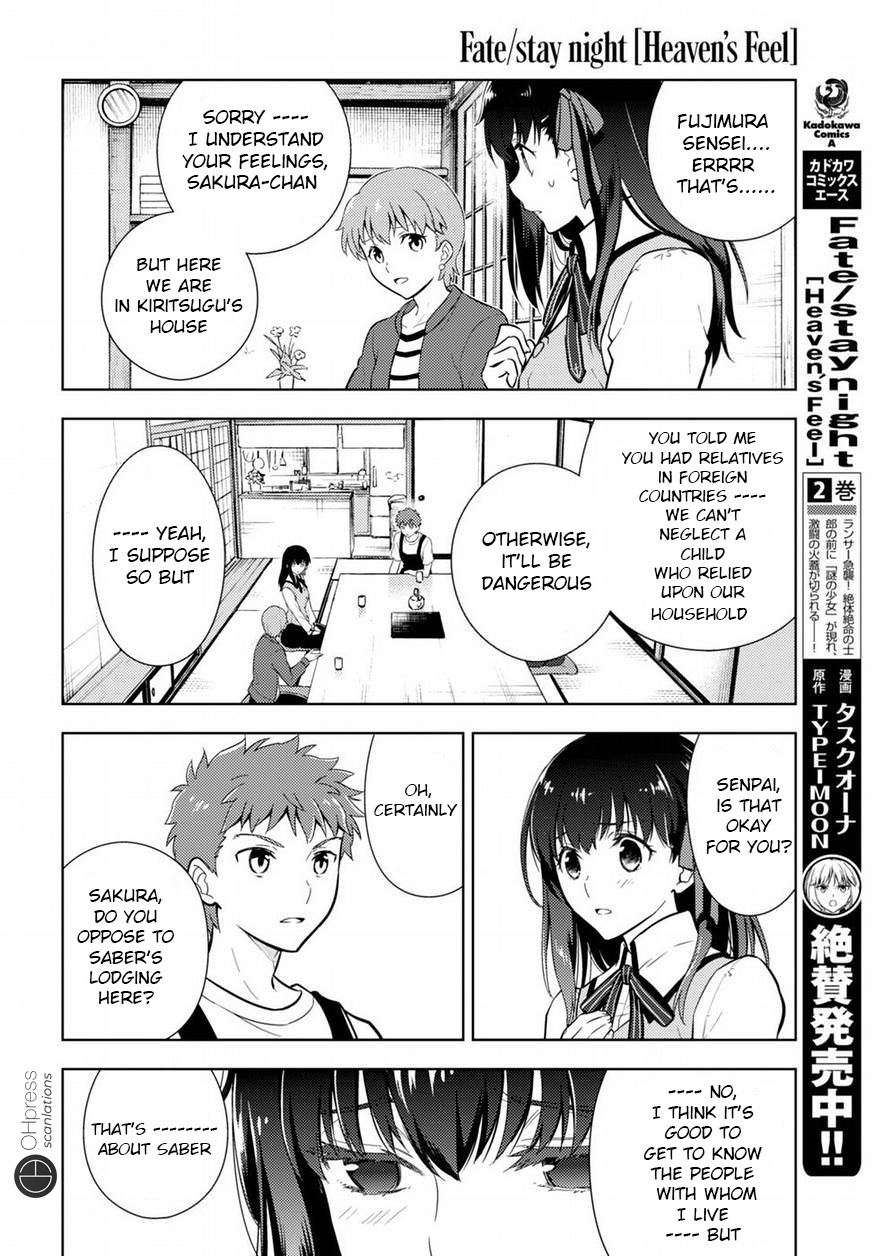 Fate/Stay Night - Heaven's Feel - Vol.3 Chapter 16: Day 4 /  The Holy Grail War, And It S Beginning (5)