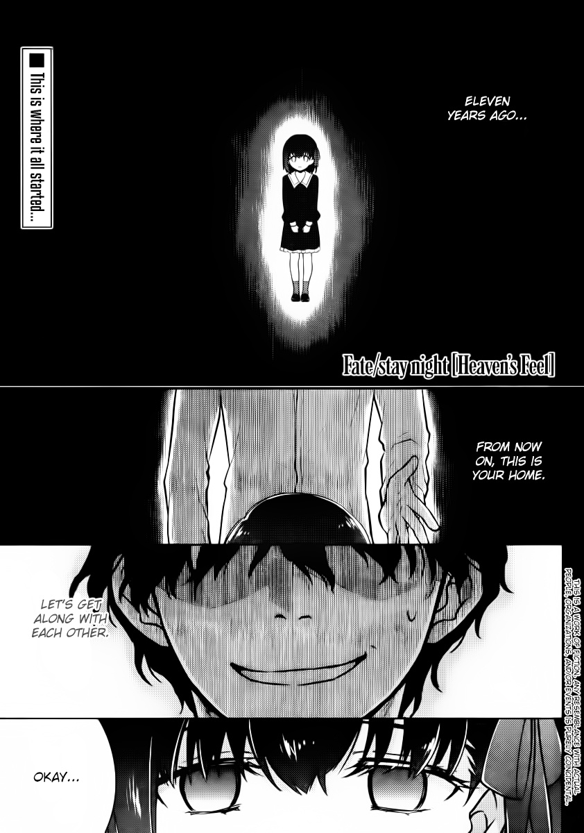 Fate/Stay Night - Heaven's Feel - Vol.0 Chapter 9: Day 3 / Demonic Worms