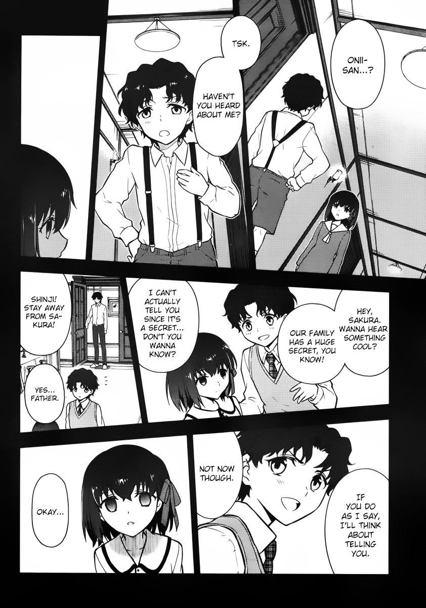 Fate/Stay Night - Heaven's Feel - Vol.0 Chapter 9: Day 3 / Demonic Worms